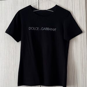 Dolce & Gabbana Classic Black Tee